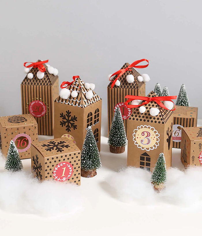 Adventskalender gestalten: 10 kreative Ideen!