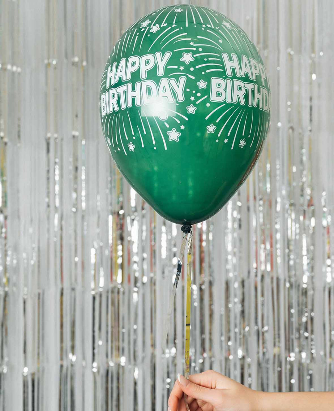 Ballons "Joyeux Anniversaire", 27 cm, Couleurs assorties, 6 pcs.