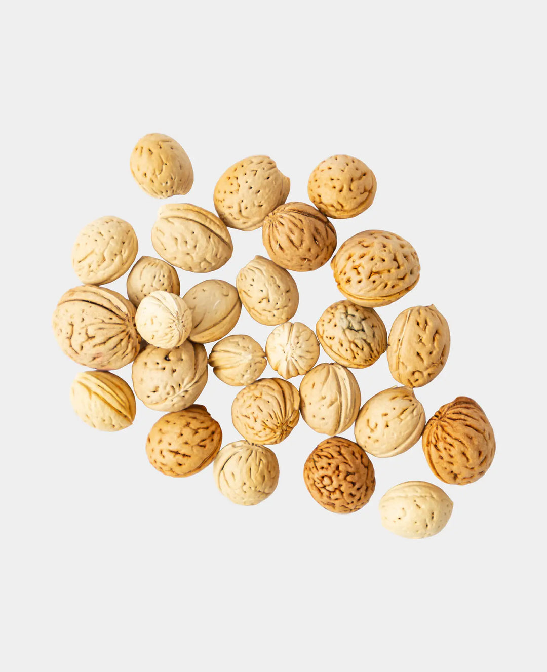 Small Dried Walnuts, Natural Brown, 49g