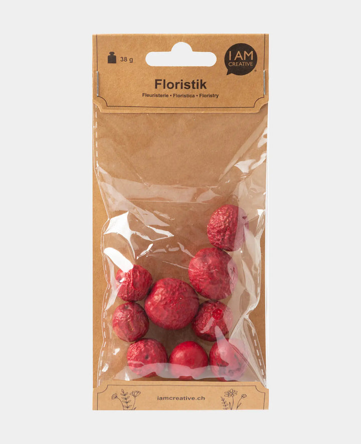 Fruits secs ronds, rouges, 38 g