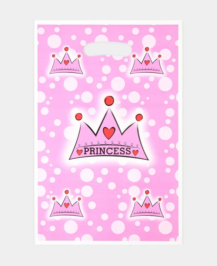 Gift Bag Princess, printed, Pink, 16.3 x 25 cm, 10 pcs.