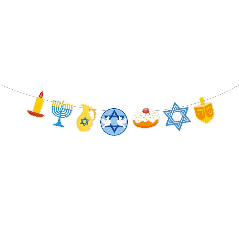 Hanukkah Garland, 3 pcs.