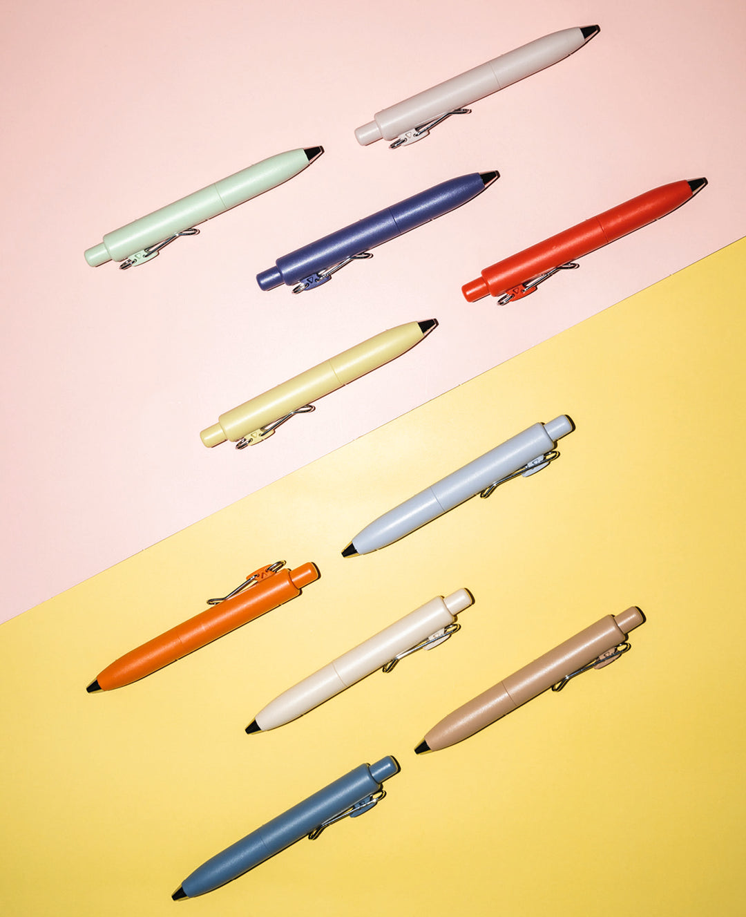 Pocket Gel Pens, 0.5 mm, Pack of 10
