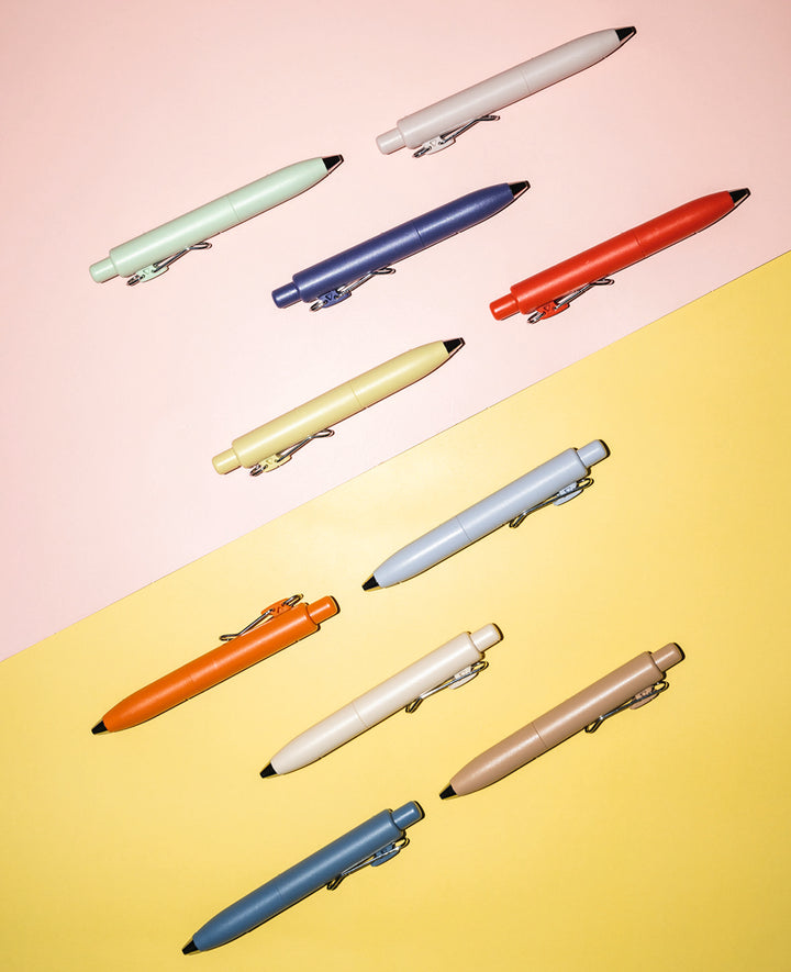 Pocket Gel Pens, 0.5 mm, Pack of 10