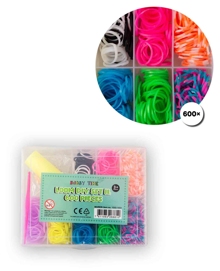Set DIY Métier à tisser II, 600 pcs