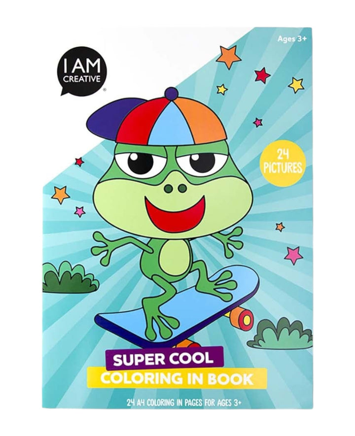 Coloring Book Super Cool, A4, 24 sheets