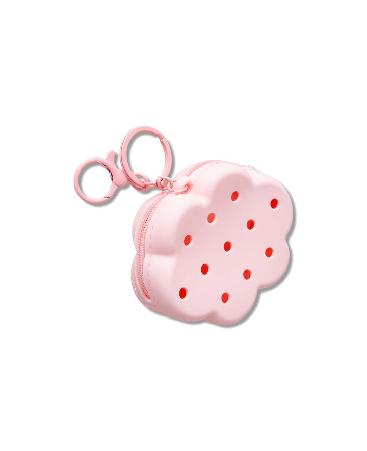 Purse Cloud, for charms pink, 6.6 x 8.7 cm, BPA free