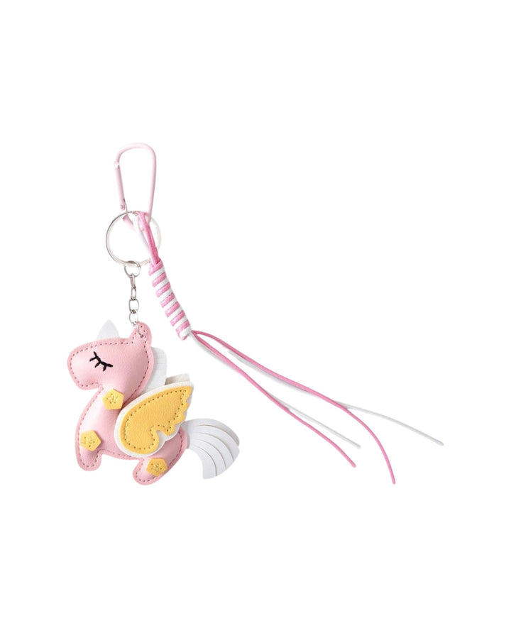 Unicorn Bag Charm, Pink, 10x21.5 cm