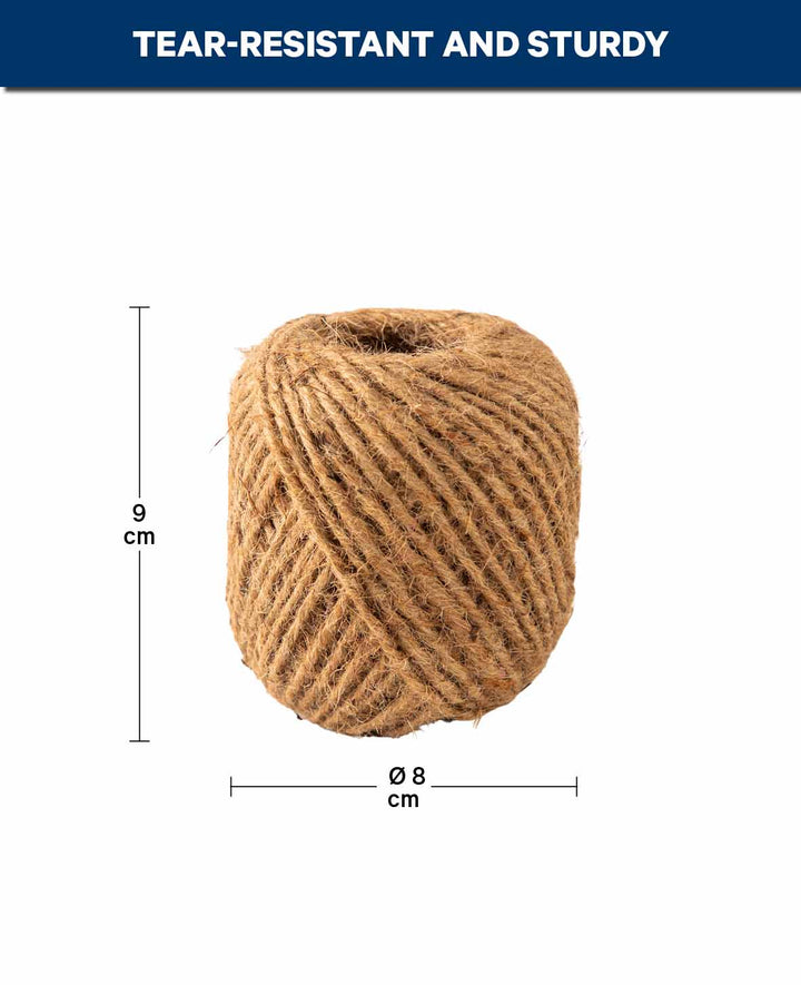 Jute Twine Natural, 100g, Pack of 6