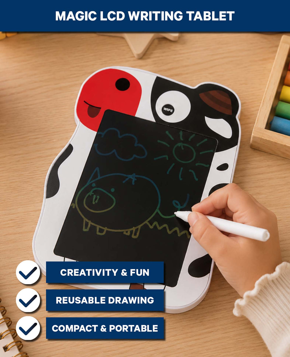 Magische LCD Schreibtafel, Kuh