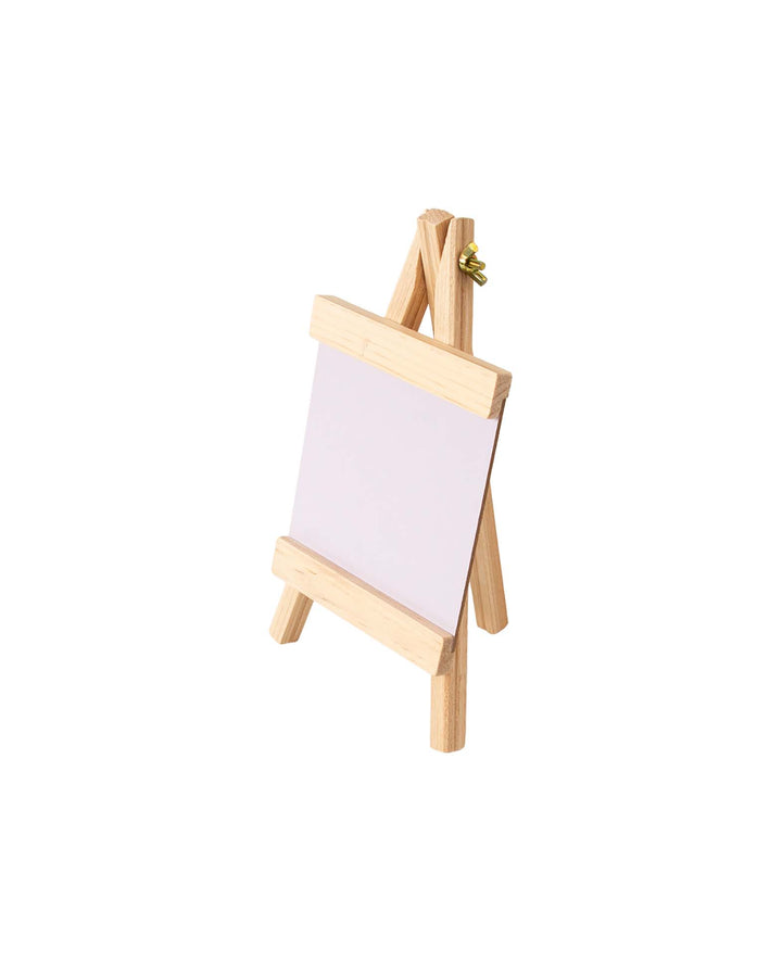 Mini Staffelei &amp; Keilrahmen rechteckig, 12 × 23 cm