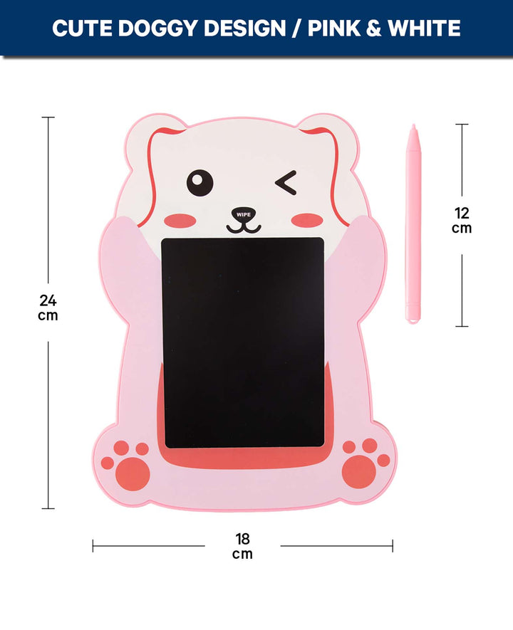 Magische LCD Schreibtafel gross, Hund