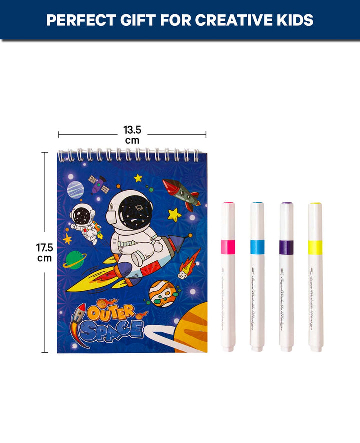Malset Weltraum inkl. 4 Stiften
