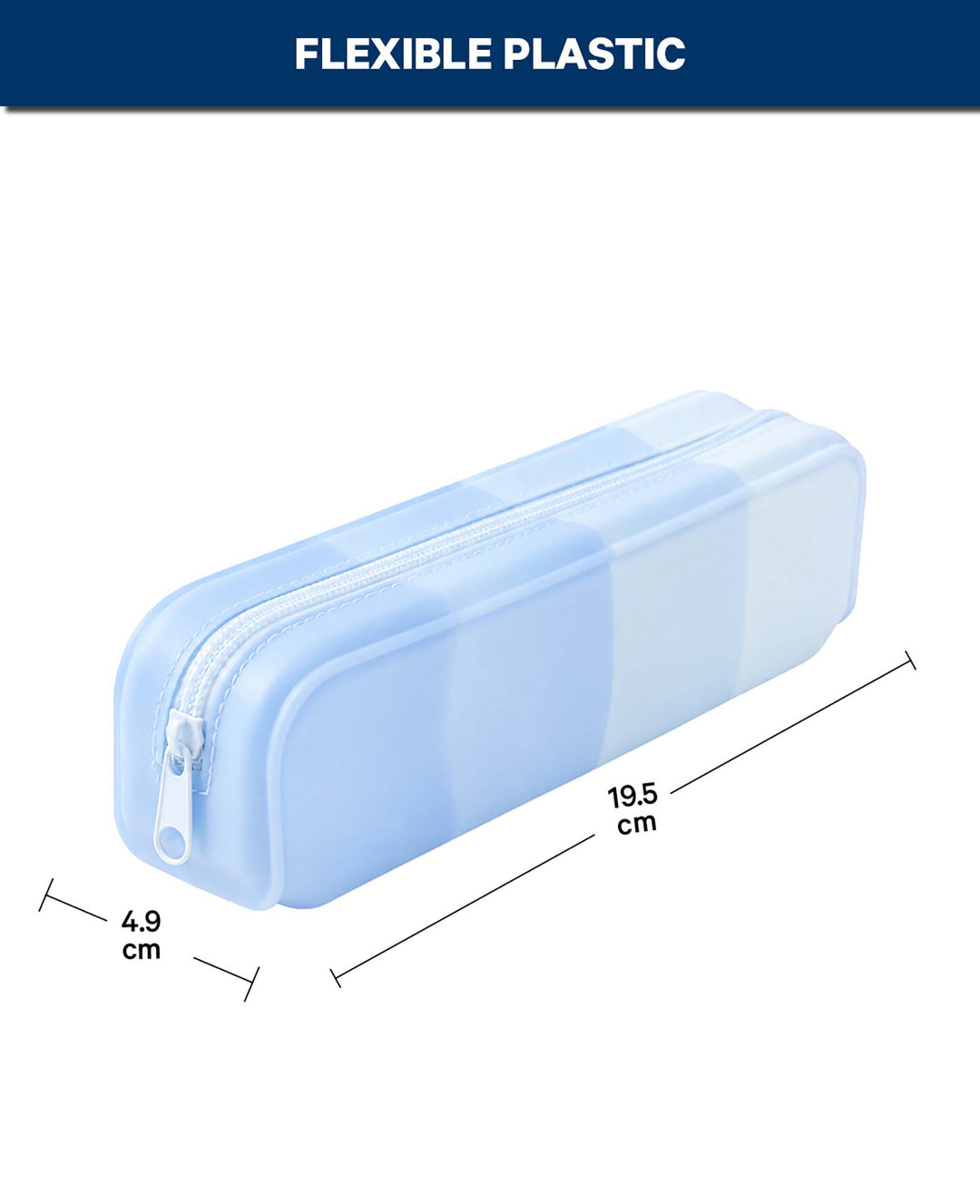 Stifteetui Kunststoff, Blau