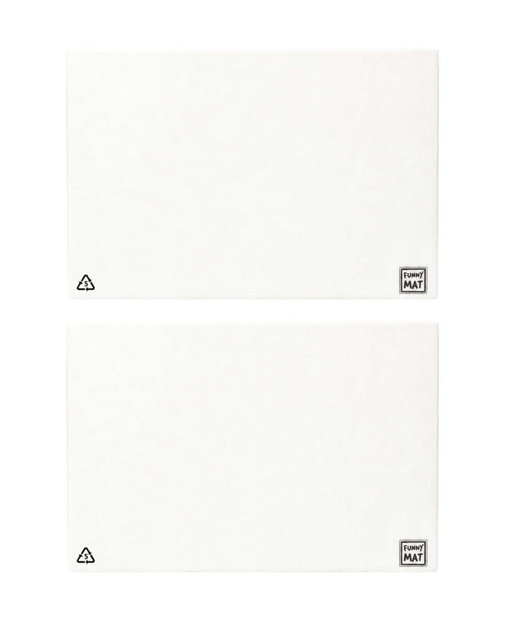 Tischset zum Bemalen Blanko, 25 × 35 cm, 2Stk.