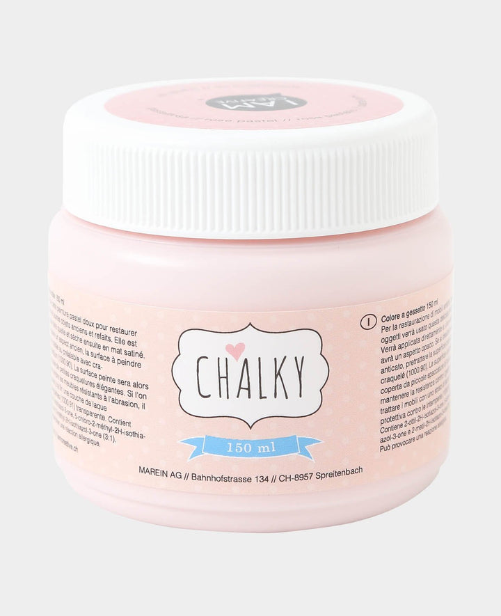 Chalky paint, shabby, vintage, and country-style DIY upcycling projects, pastel pink, 150 ml