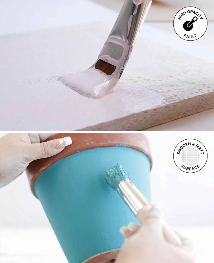 Chalky paint, shabby, vintage, and country-style DIY upcycling projects, pastel pink, 150 ml