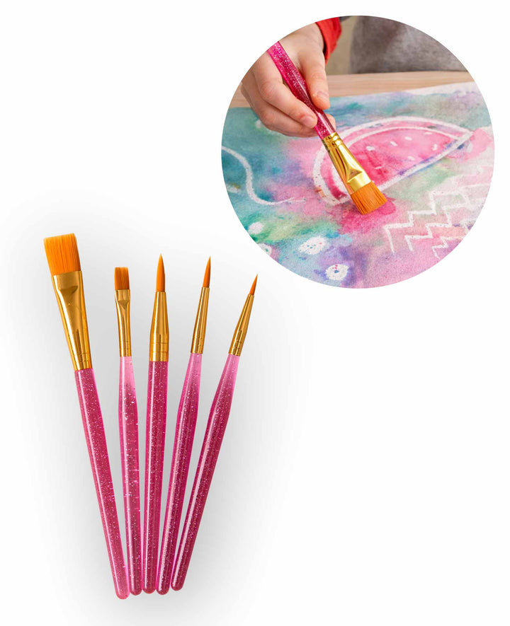 Paintbrush Set, Kids, Artist, 5 pcs.