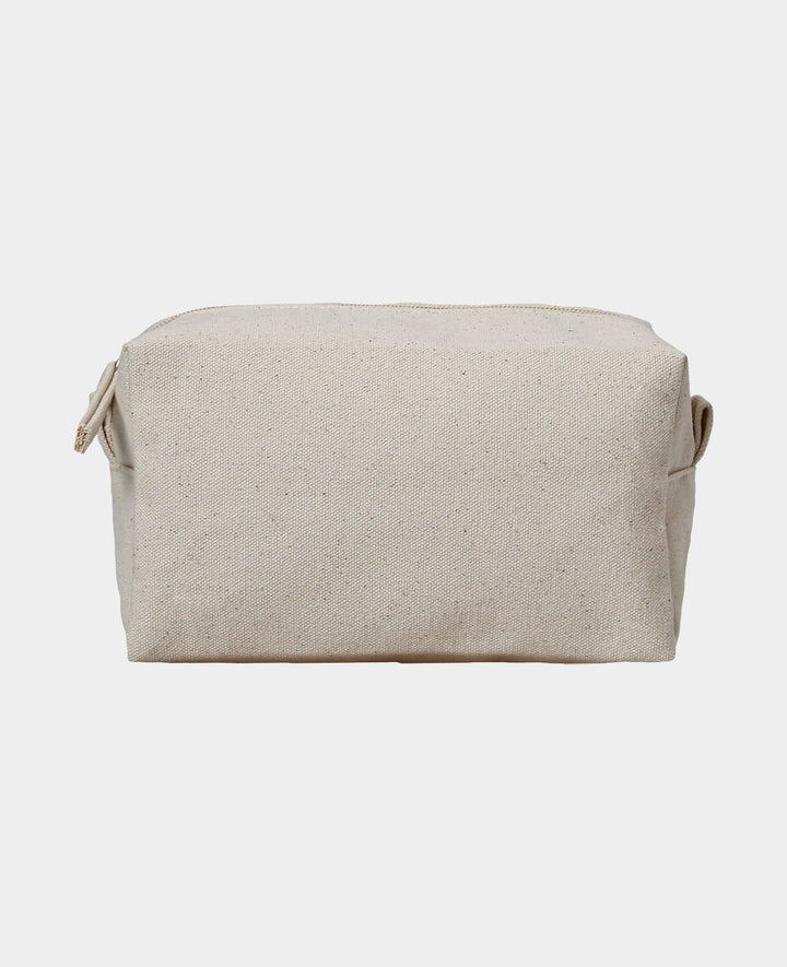 Toiletry bag, ecru, 21 x 9 x 10 cm, 1 pc.