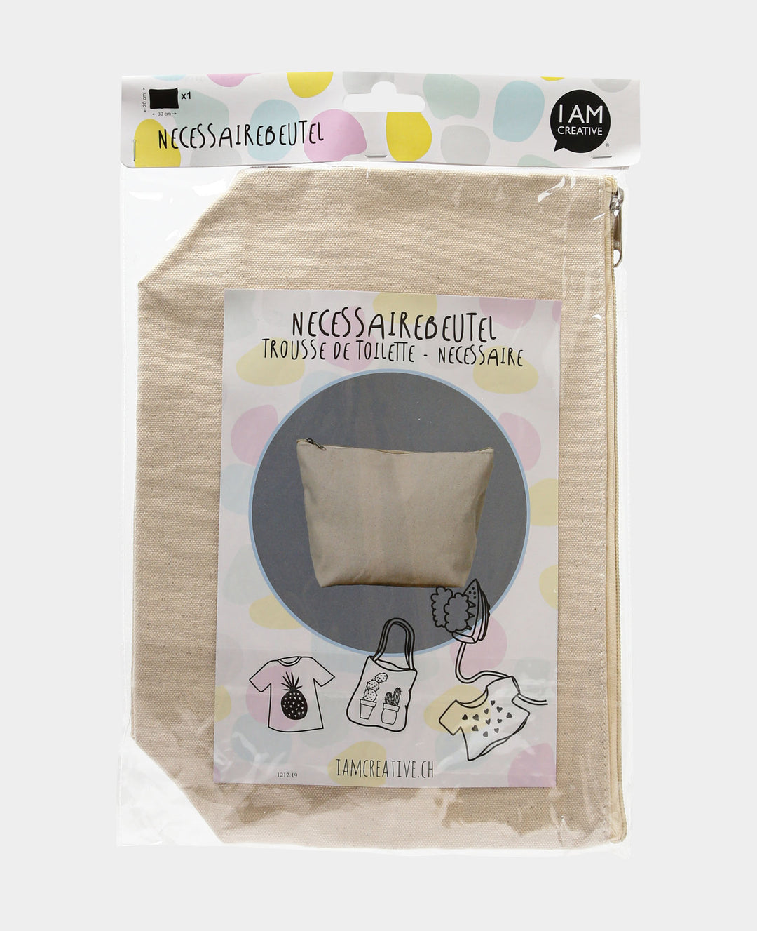 Trousse de toilette, 30 x 10 x 20 cm, 1 pc.