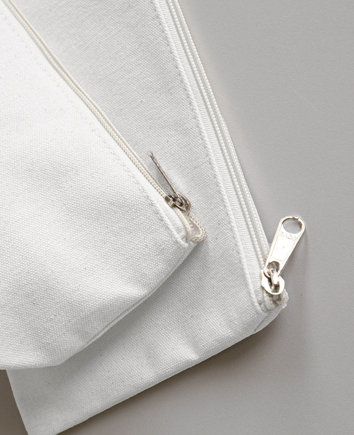 Cosmetic Bag, White, 19.5 x 11 x 5 cm, 1 pc.