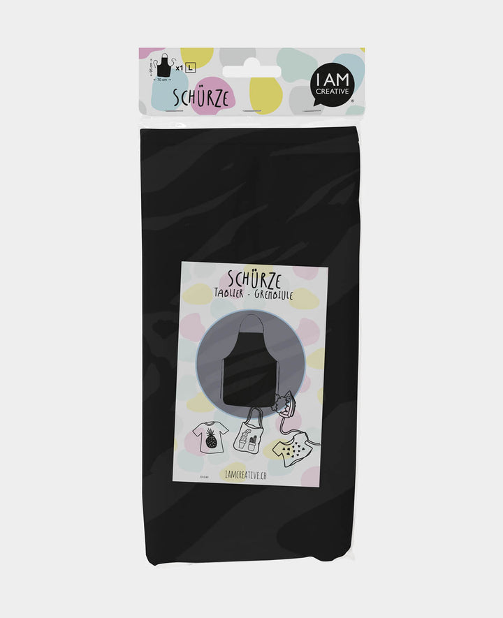 Apron, Black, 70 x 95 cm (L)