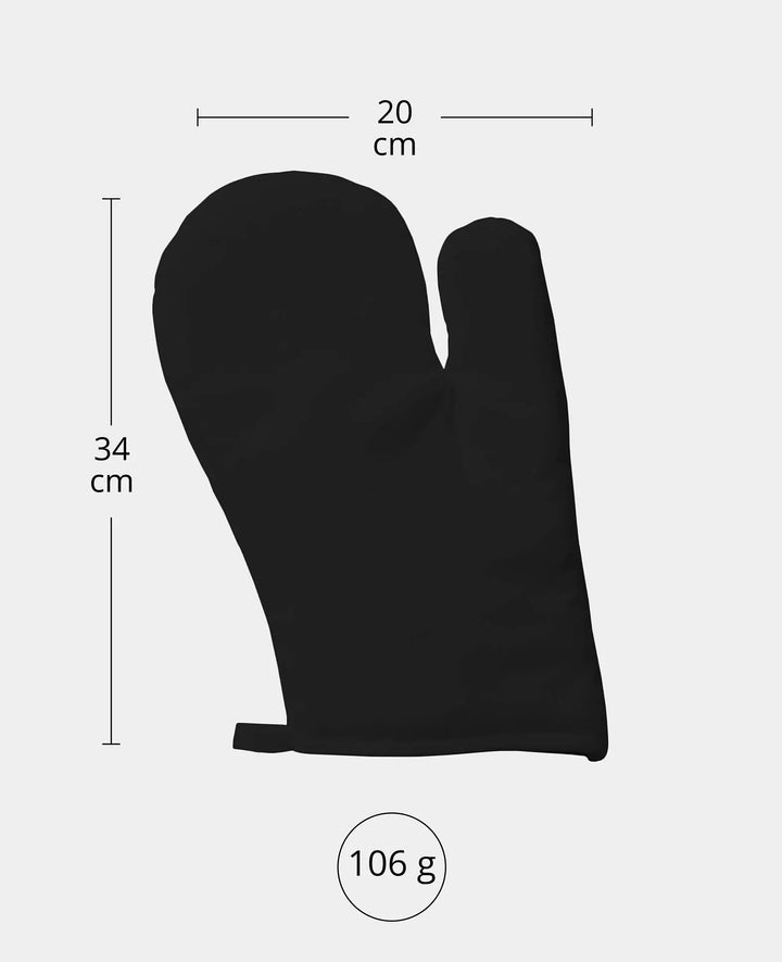 Grill Glove, Black, 20 x 34 cm, 1 pc.