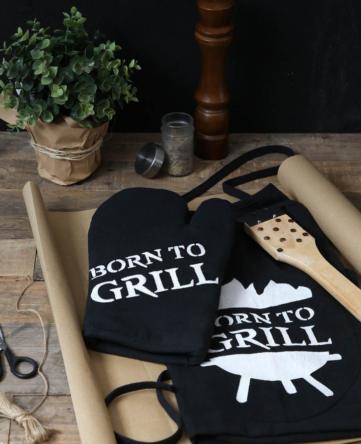 Oven Mitts, White, 20 x 30 cm, 5 pcs.
