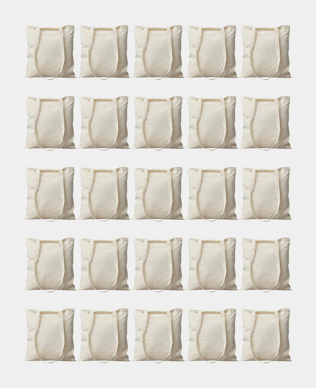 Bag Long Handle, Ecru, 38 x 42 cm, 25 pcs.