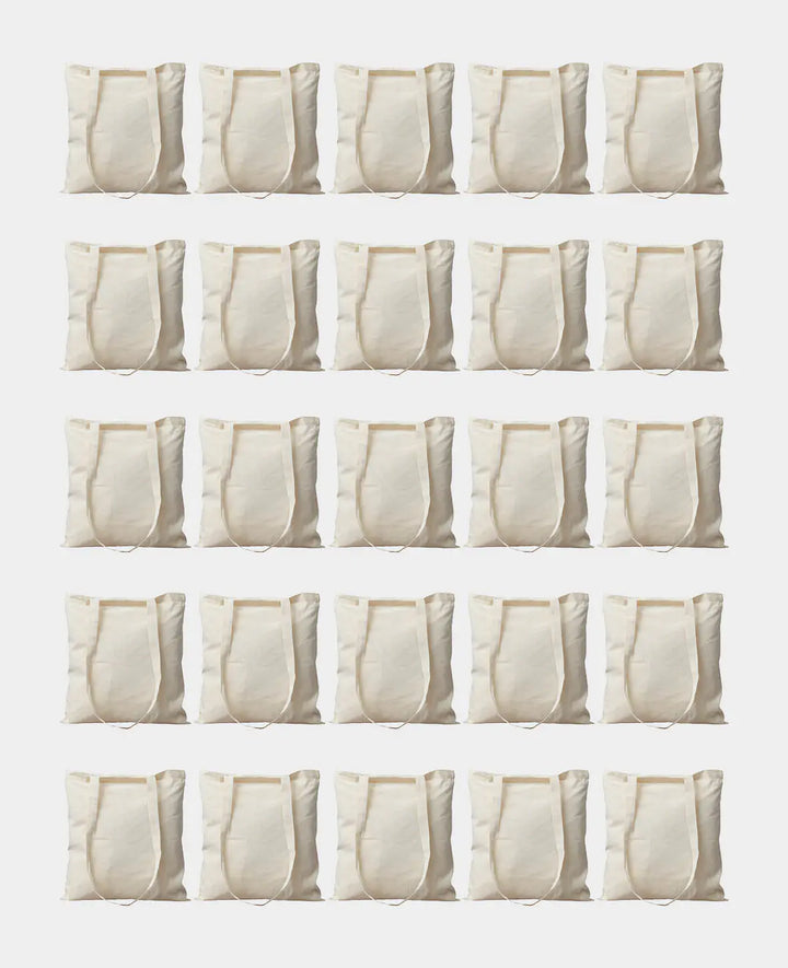 Bag Long Handle, Ecru, 38 x 42 cm, 25 pcs.