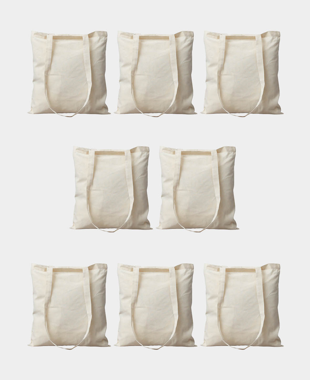 Bag Long Handle, Ecru, 38 x 42 cm, 8 pcs.