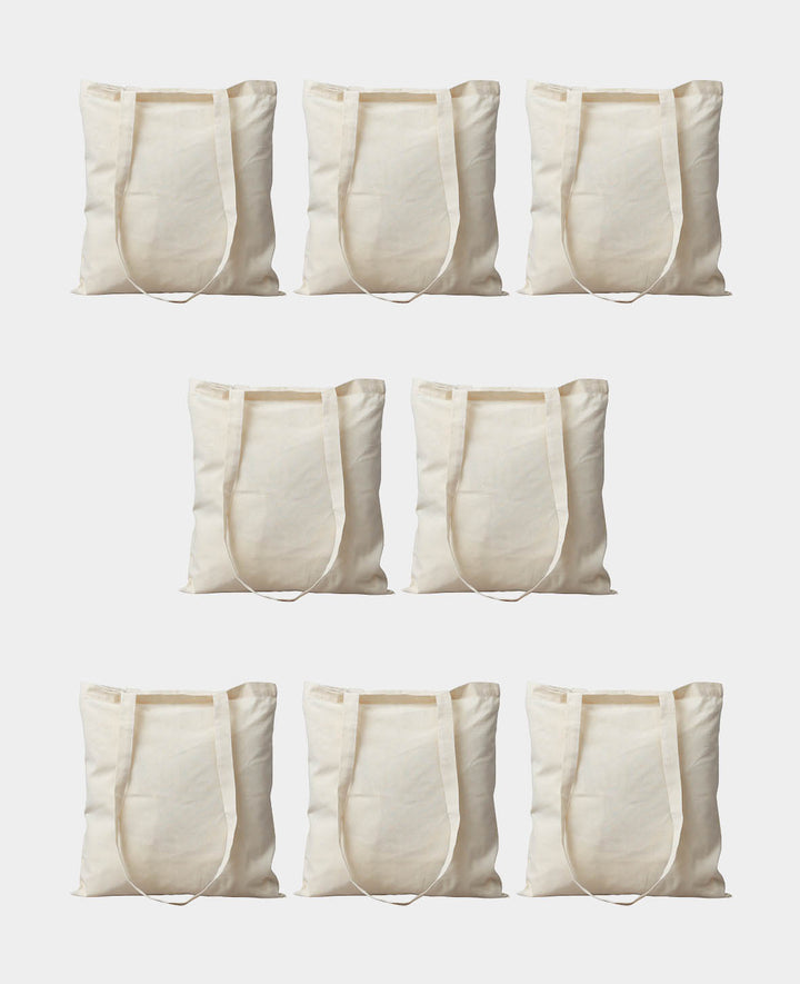 Bag Long Handle, Ecru, 38 x 42 cm, 8 pcs.
