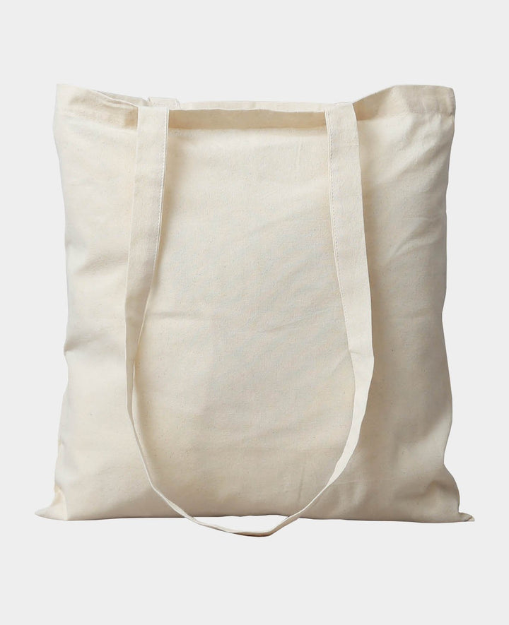 Bag long handle, ecru, 38 x 42 cm, 1 pc.
