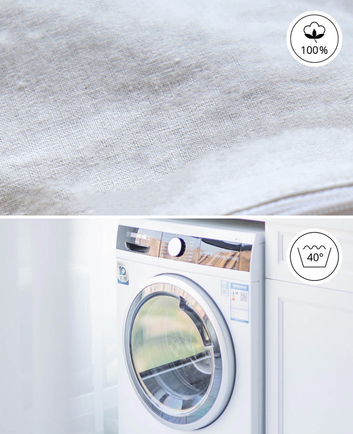 Toiletry bags, white, 15 x 13 cm, 3 pcs.
