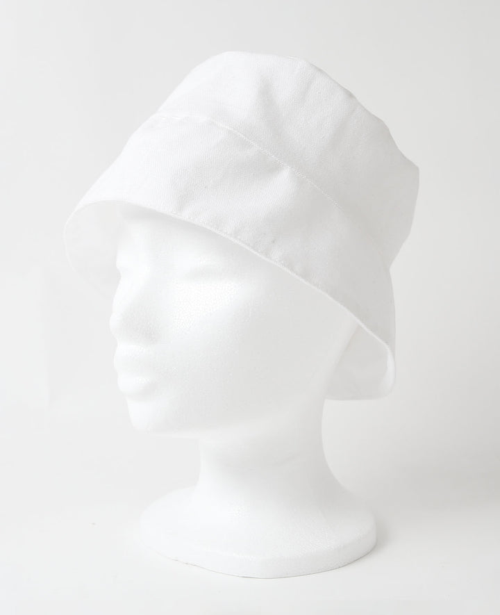 Bucket hat, White, Circumference 54cm (Size S)