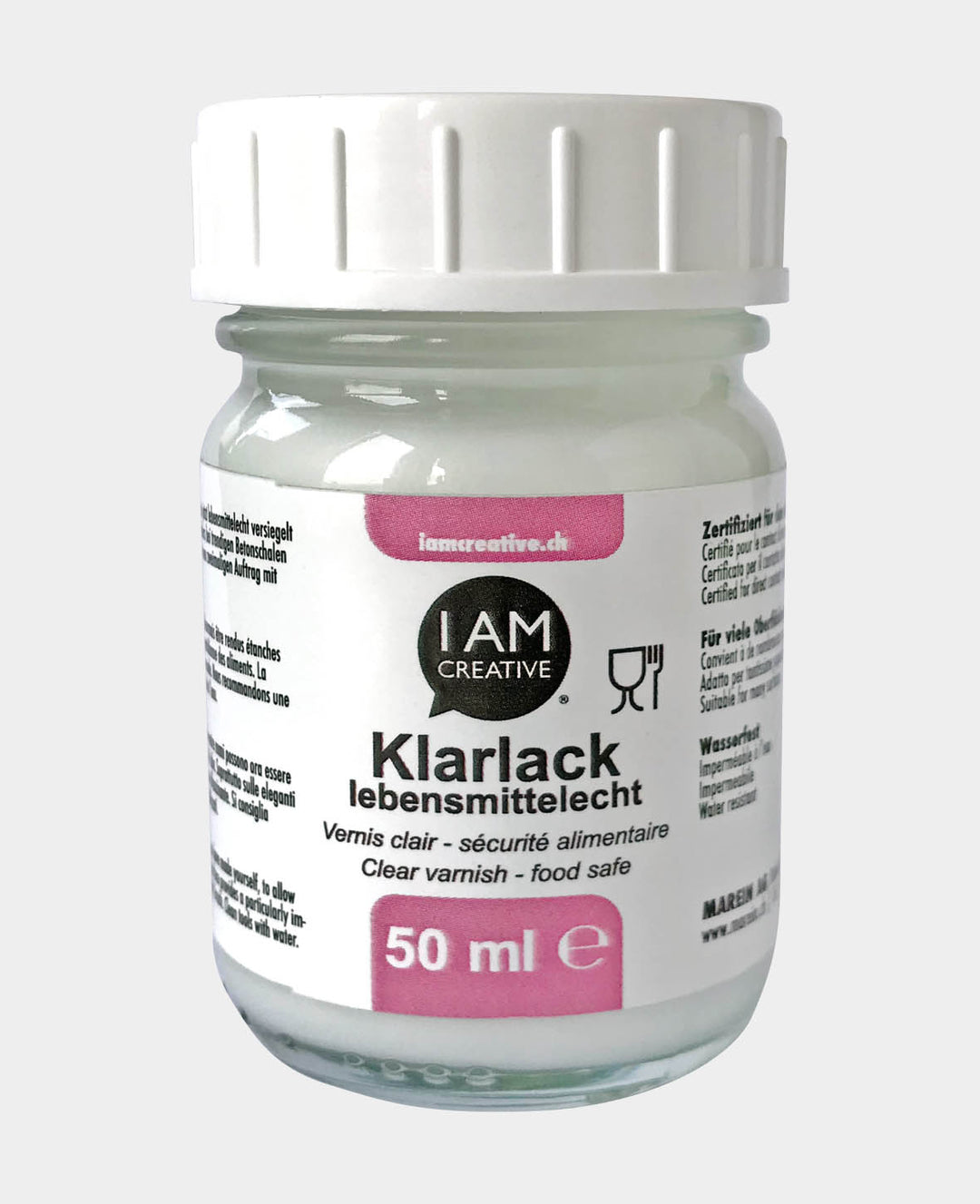 Klarlack seidig glänzend, 50 ml