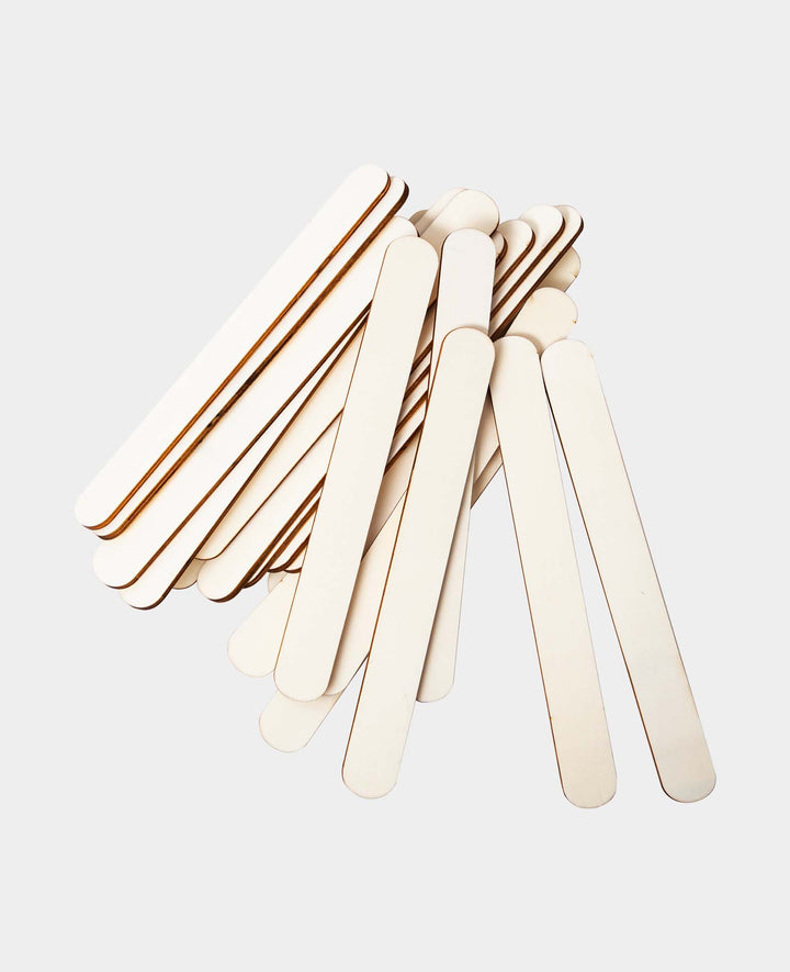 Craft wood sticks, 254 x 30 x 4 mm, 20 pcs.