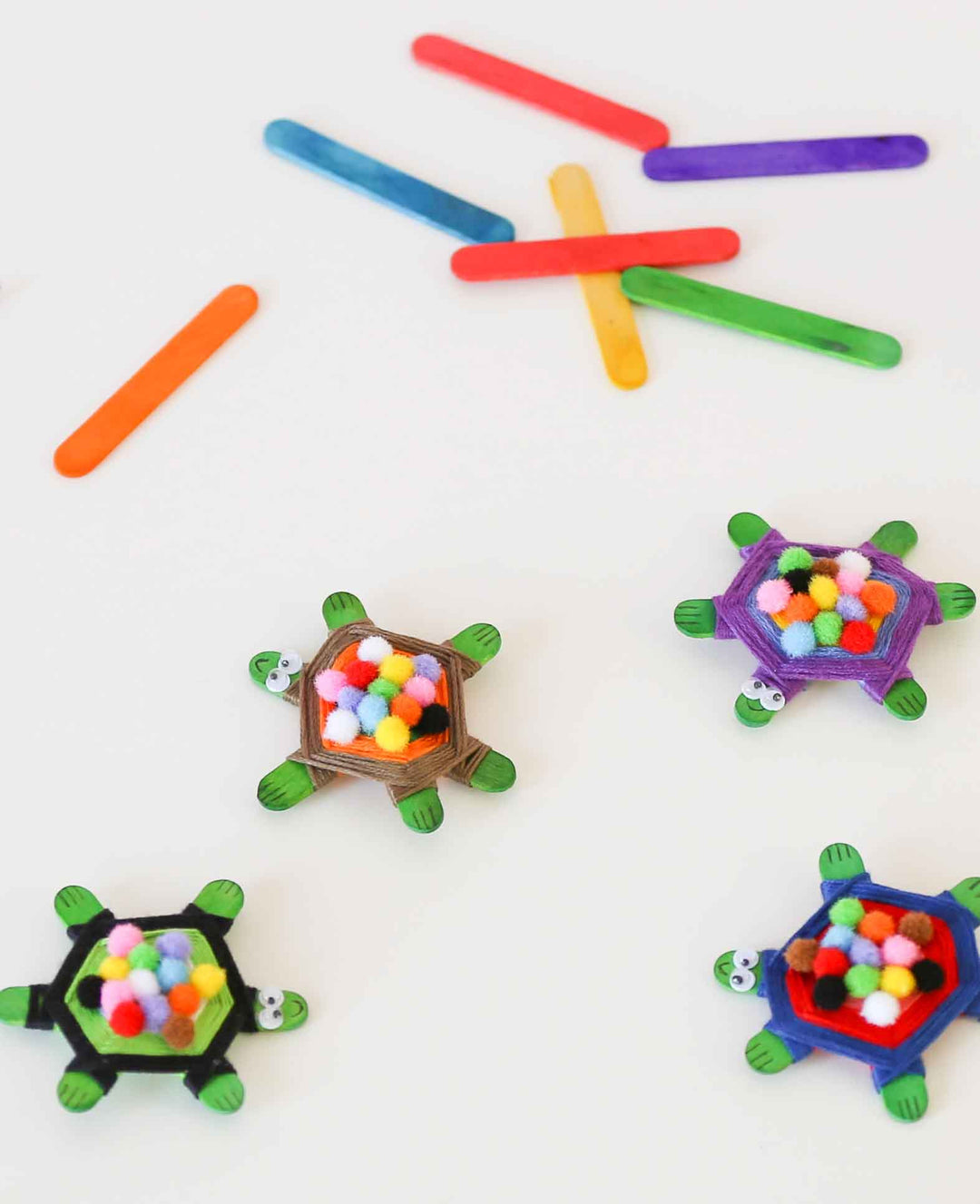 Bâtonnets de bricolage, 65 x 10 mm, 100 pcs.