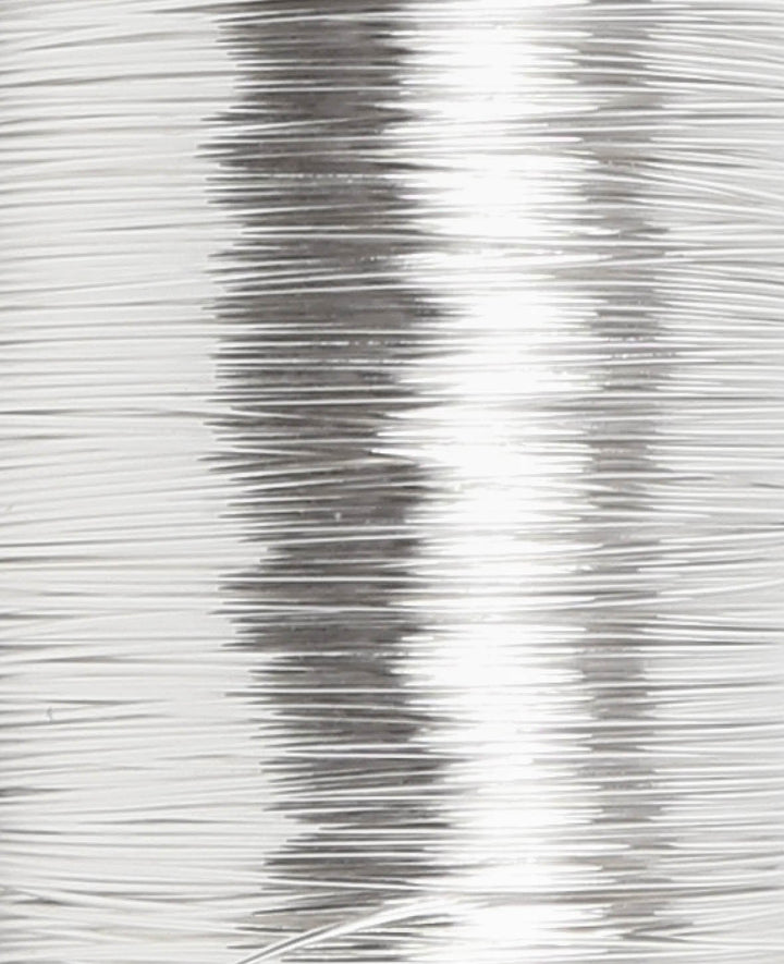 Silber Metalldraht für Bastelarbeiten, Silber, 0.25 mm x 50 m