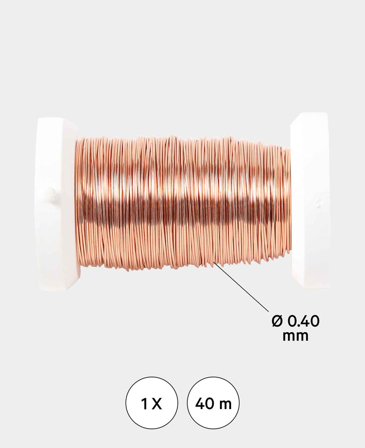 Fil de cuivre, fil métallique pour l&