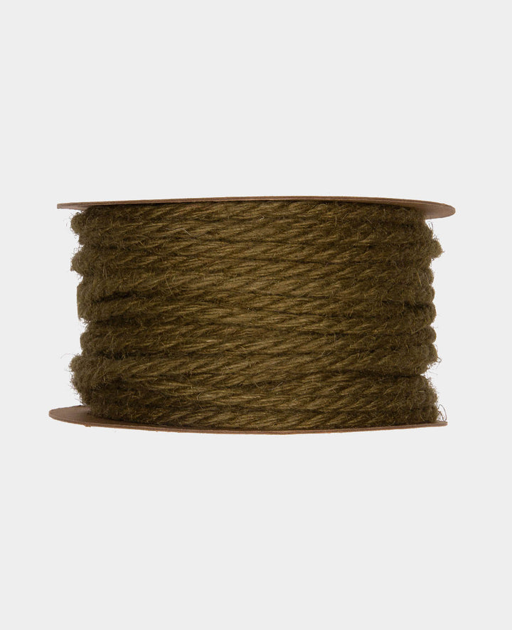 Jute twine, olive green
