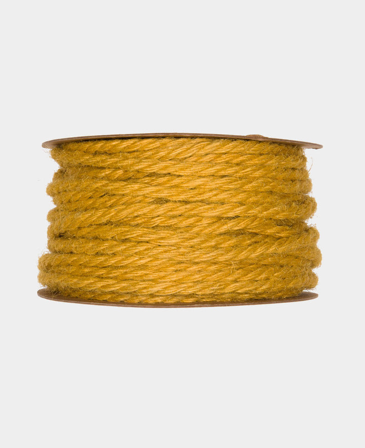 Jute cord, honey yellow