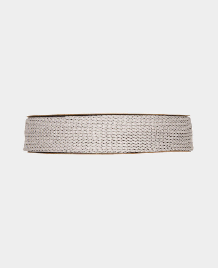 Tuyau tricoté en fil de papier, ø 25 mm x 5 m, gris
