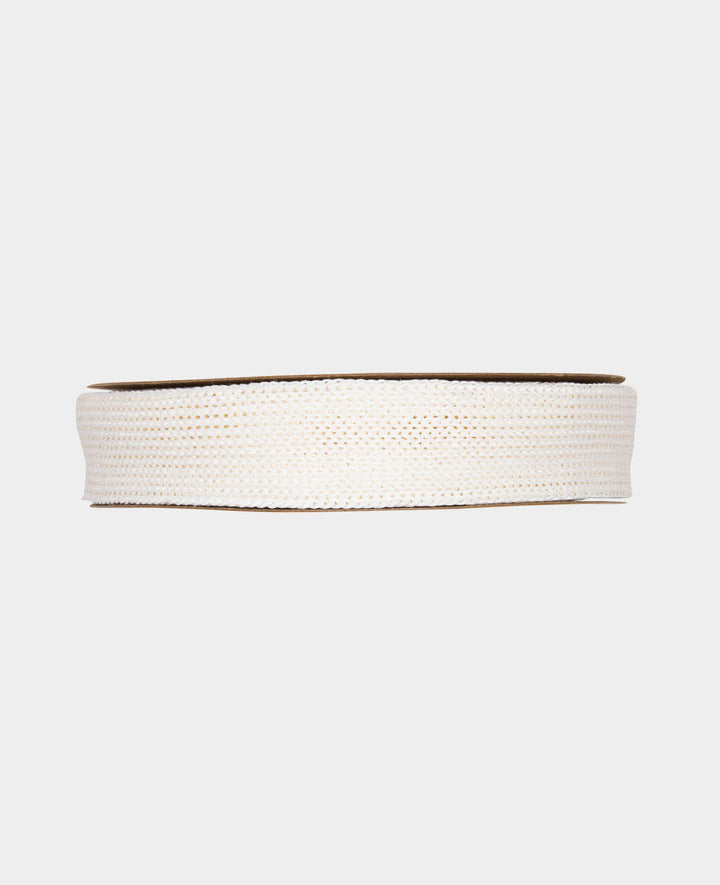 Knitted paper yarn tubing, ø 25 mm x 5 m, off-white