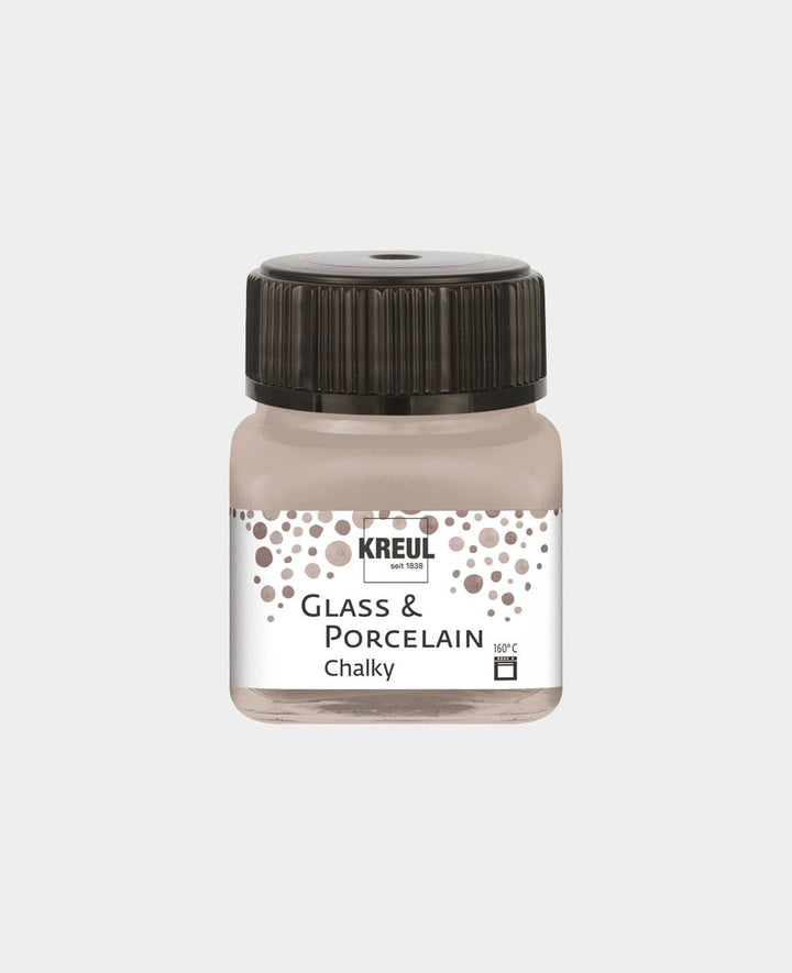KREUL Glas &amp; Porzellanfarbe Chalky, Noble Nougat, 20 ml