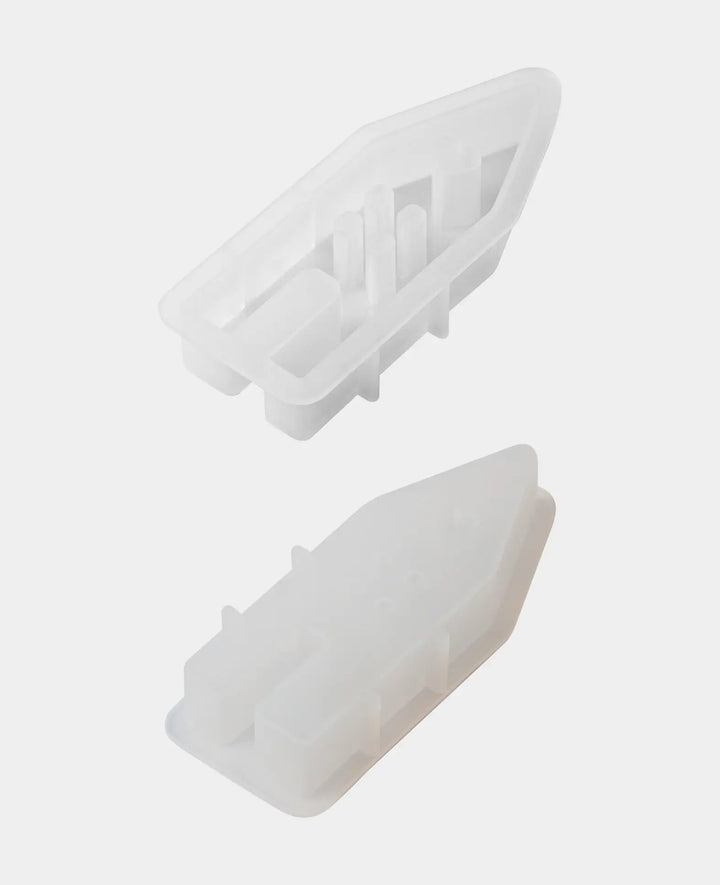 Silicone Mold, House for Taper Candle Holder, 90 x 28 x 15 mm