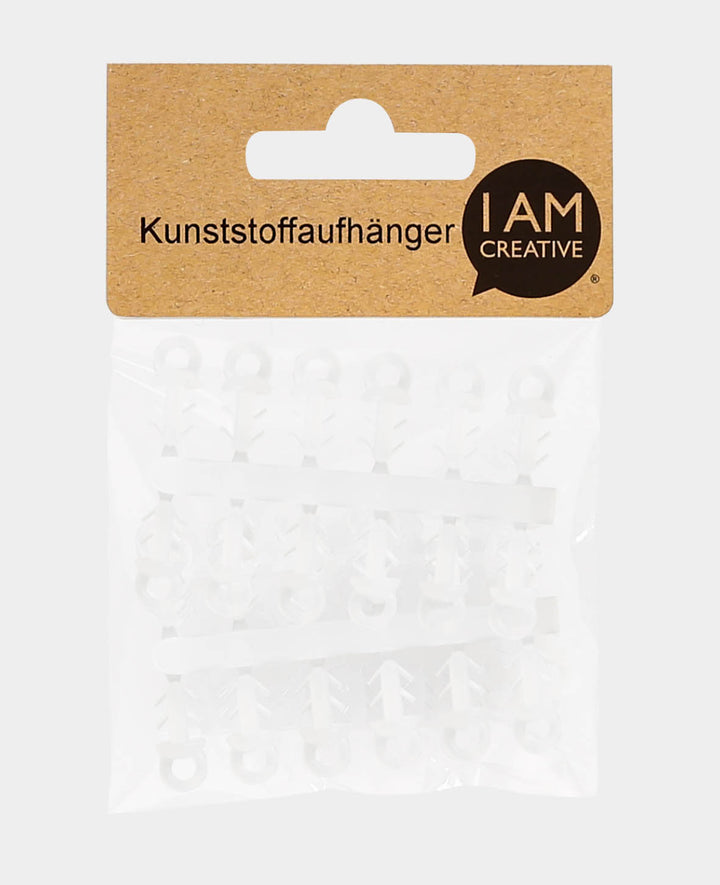 Kunststoffaufhänger, 24 Stk.