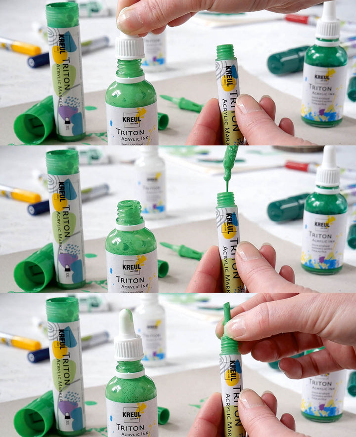 KREUL Triton Acrylic Marker Edge Powerpack, 11 pcs.