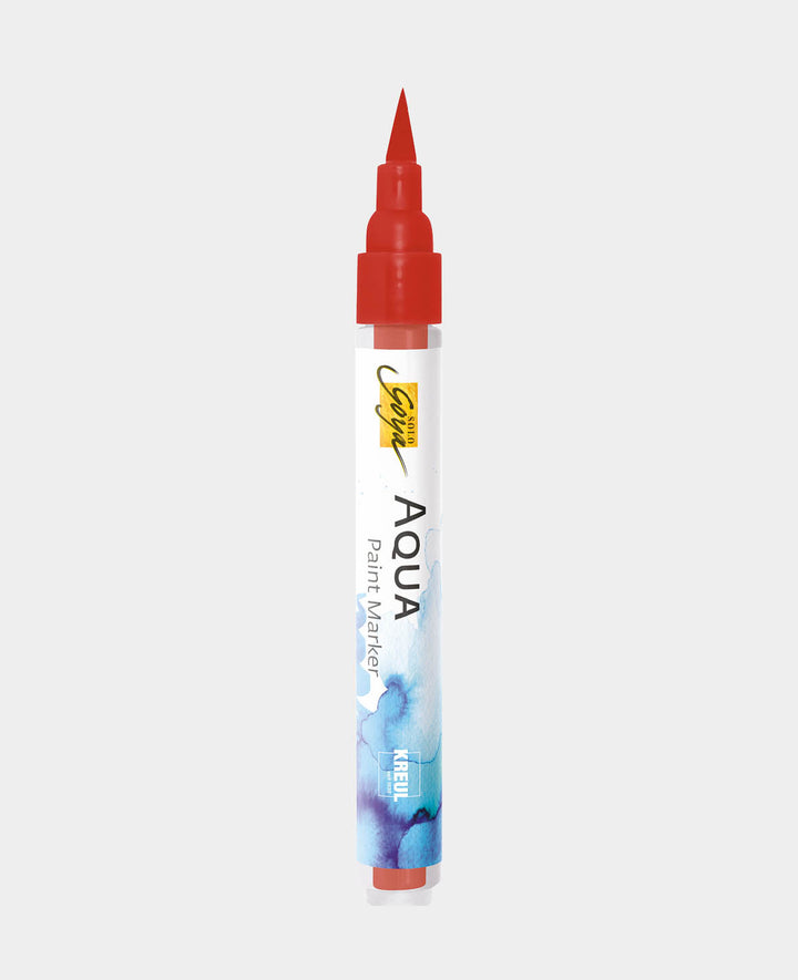 SOLO GOYA Aqua Paint Marker Rouge cinabre foncé