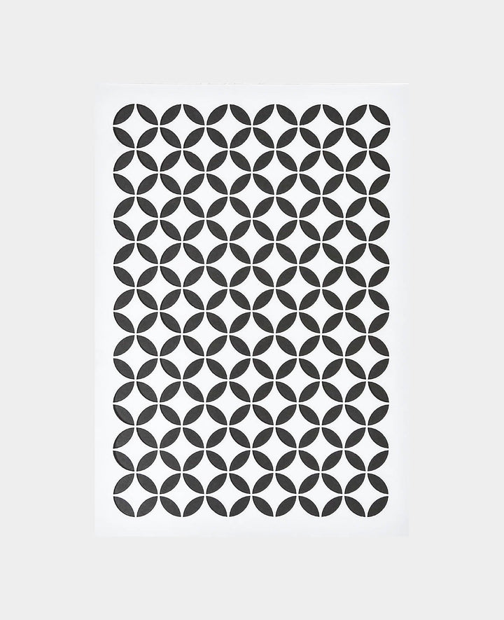 Stencil Ornament, 148 x 210 mm (A5), White translucent